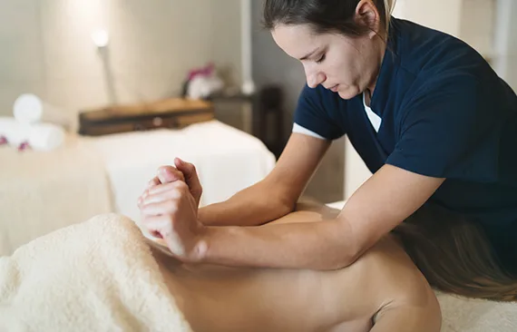 Deep Tissue massage at Therapeutic Kneads in Highland Park Illinois